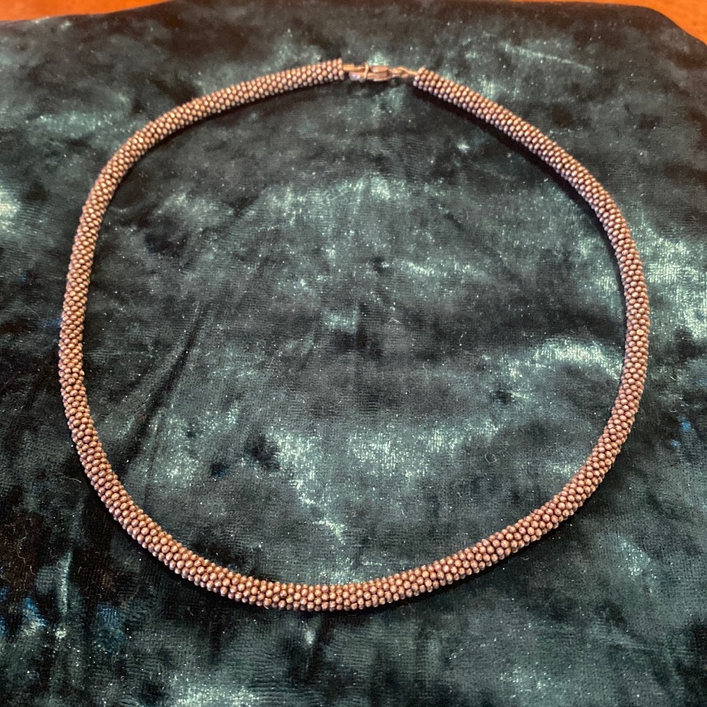 Sterling silver necklace